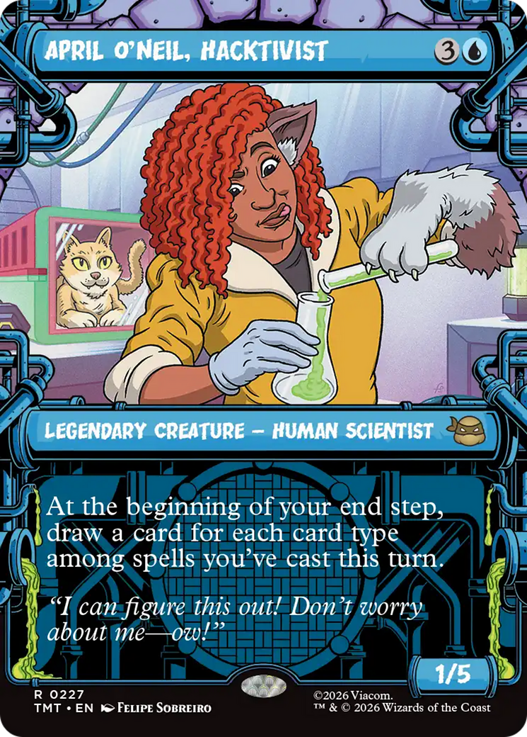 April O'Neil, Hacktivist (0227) (Showcase) [Teenage Mutant Ninja Turtles] | Good Games Morley