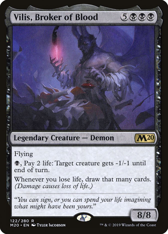 Vilis, Broker of Blood 122 (Core Set 2020)  | Good Games Morley