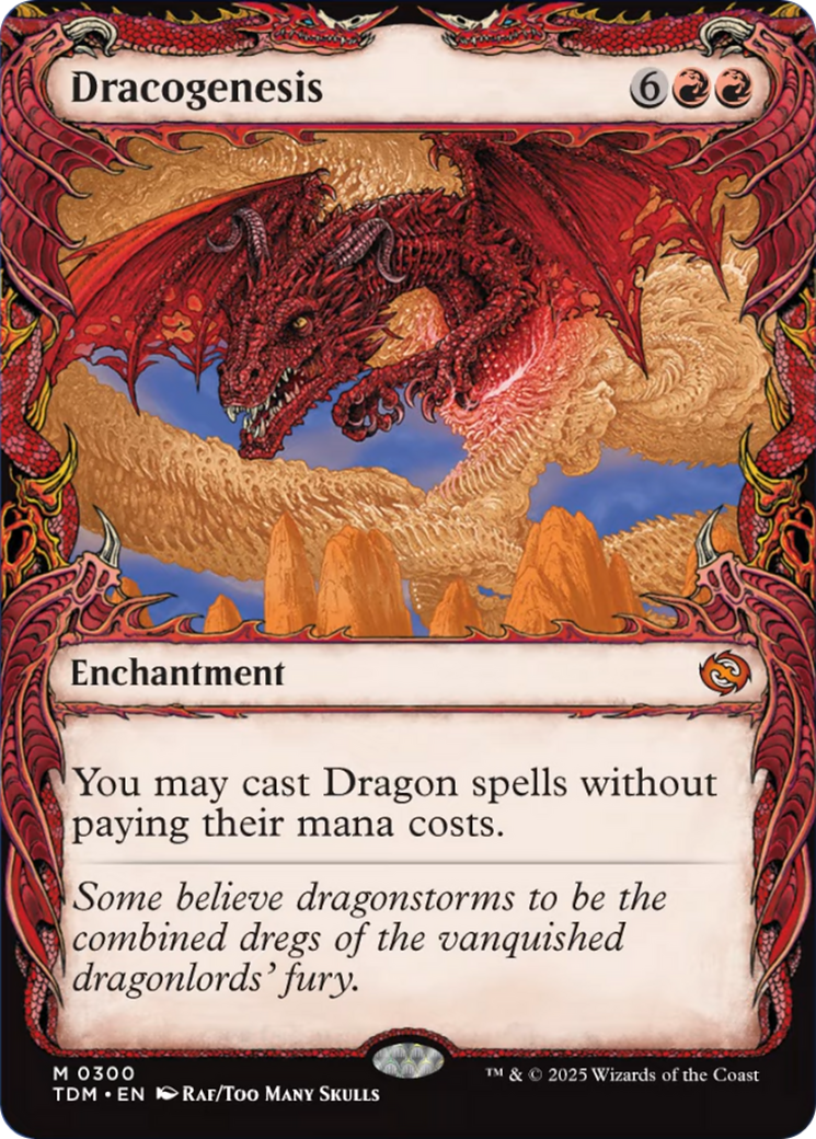 Dracogenesis (0300) (Showcase) [Tarkir: Dragonstorm] | Good Games Morley