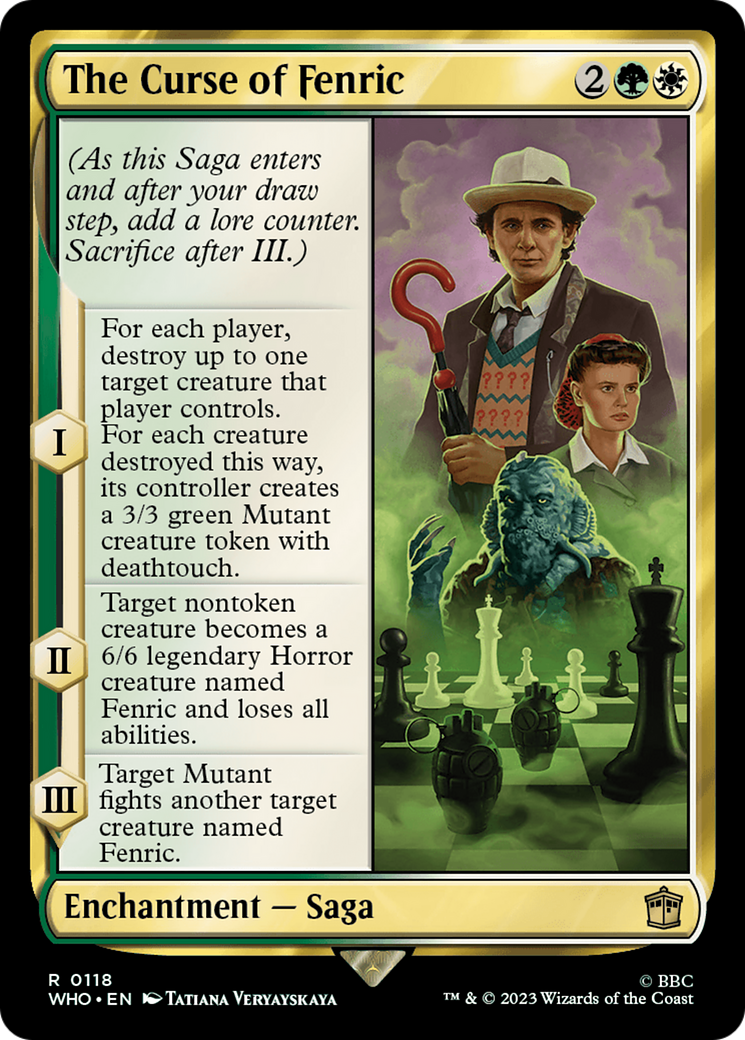 The Curse of Fenric [Doctor Who] | Good Games Morley