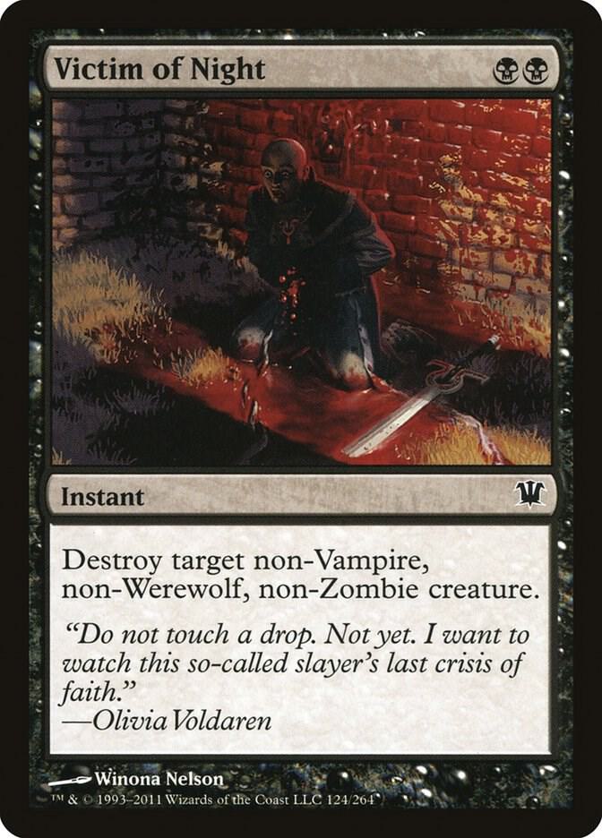 Victim of Night 124 (Innistrad)  - Foil | Good Games Morley