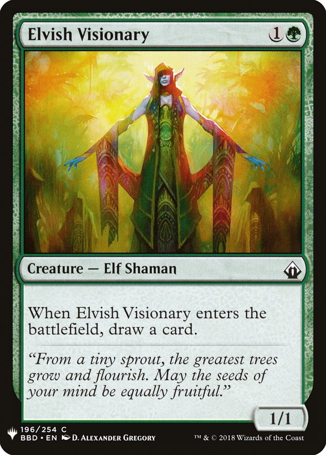 Elvish Visionary [Mystery Booster] | Good Games Morley