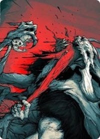 Vorinclex, Monstrous Raider 2 Art Card [Kaldheim Art Series] | Good Games Morley