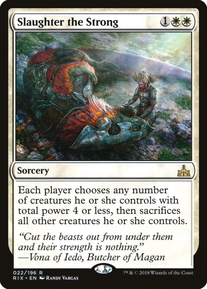 Slaughter the Strong 22 (Rivals of Ixalan)  | Good Games Morley