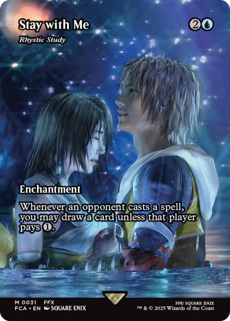 Stay with Me - Rhystic Study (Showcase) [FINAL FANTASY : Through the Ages] | Good Games Morley