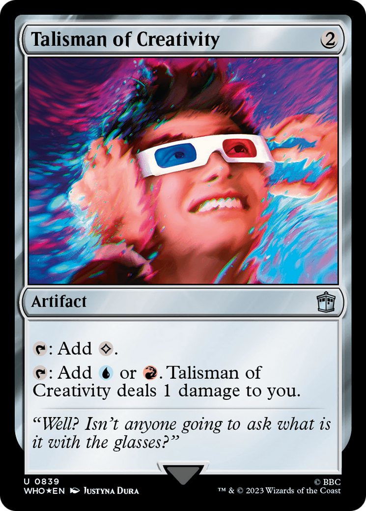 Talisman of Creativity (Surge Foil) [Doctor Who] | Good Games Morley