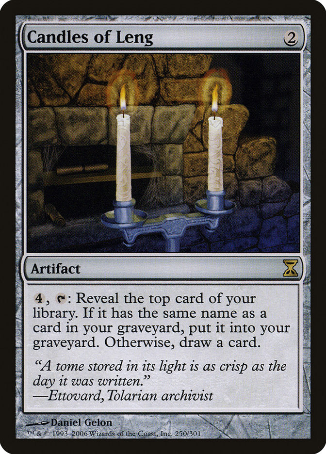 Candles of Leng 250/301 (Time Spiral)  | Good Games Morley