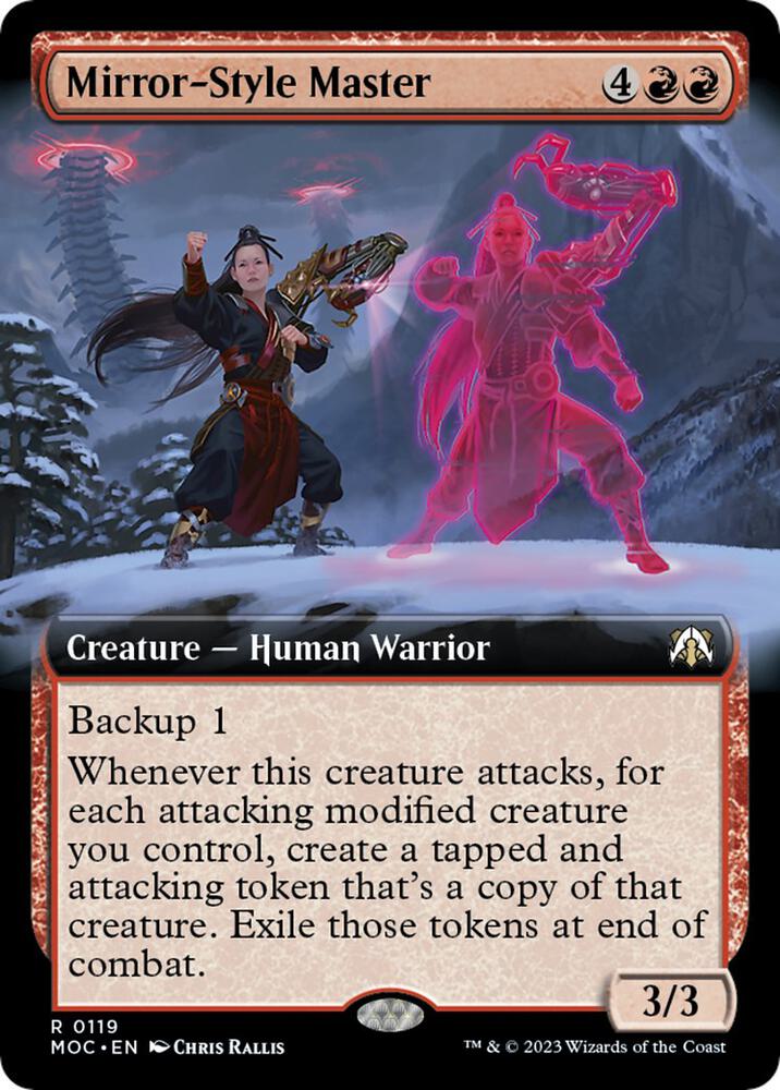 Mirror-Style Master 119/444 (Commander: March of the Machine)  - Extended Art | Good Games Morley