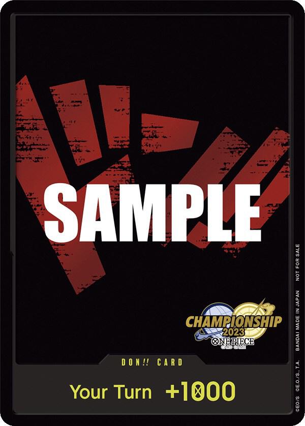 DON!! (Celebration Pack 2023)  (One Piece Promotion Cards)  - Foil | Good Games Morley