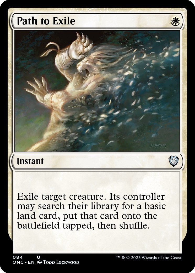 Path to Exile [Phyrexia: All Will Be One Commander] | Good Games Morley