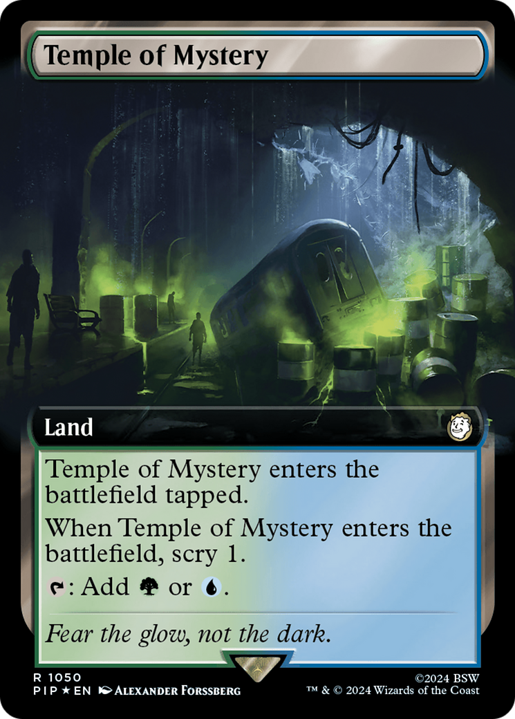 Temple of Mystery (Extended Art) (Surge Foil) [Fallout] | Good Games Morley