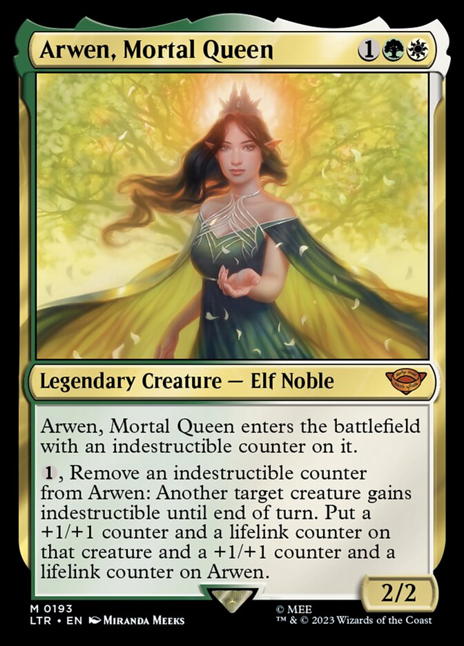 Arwen Mortal Queen 193 (Universes Beyond: The Lord of the Rings: Tales of Middle-earth)  | Good Games Morley