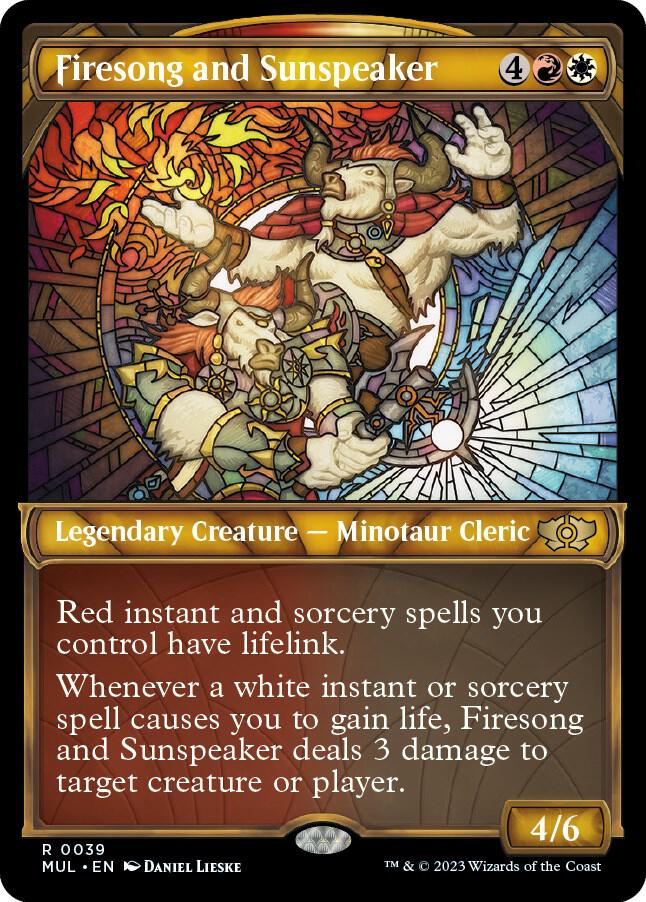 Firesong and Sunspeaker 39/65 (March of the Machine: Multiverse Legends)  - Showcase Foil | Good Games Morley