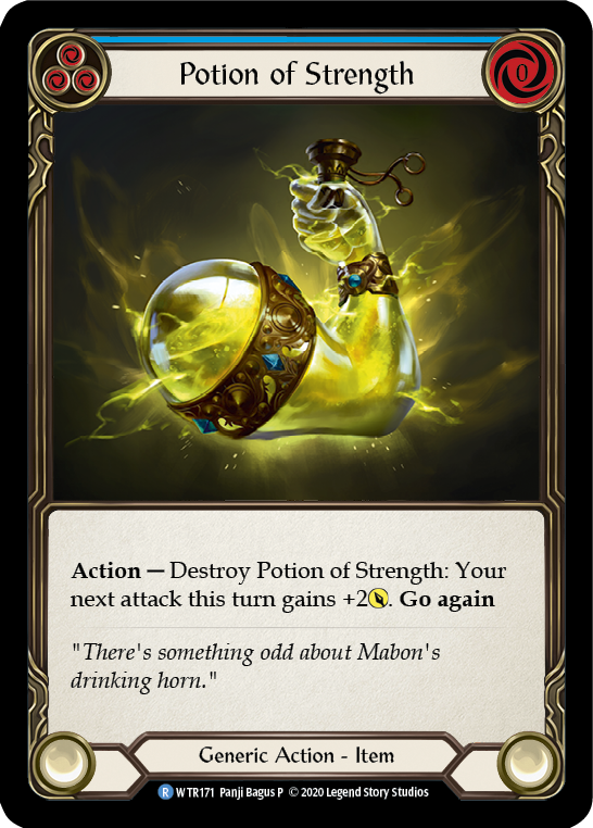 Potion of Strength [U-WTR171] (Welcome to Rathe Unlimited)  Unlimited Rainbow Foil | Good Games Morley