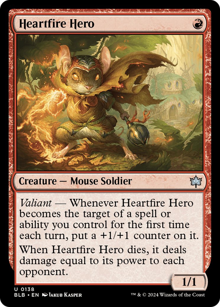 Heartfire Hero [Bloomburrow] | Good Games Morley