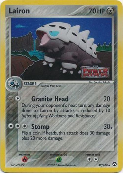 Lairon (32/108) (Stamped) [EX: Power Keepers] | Good Games Morley