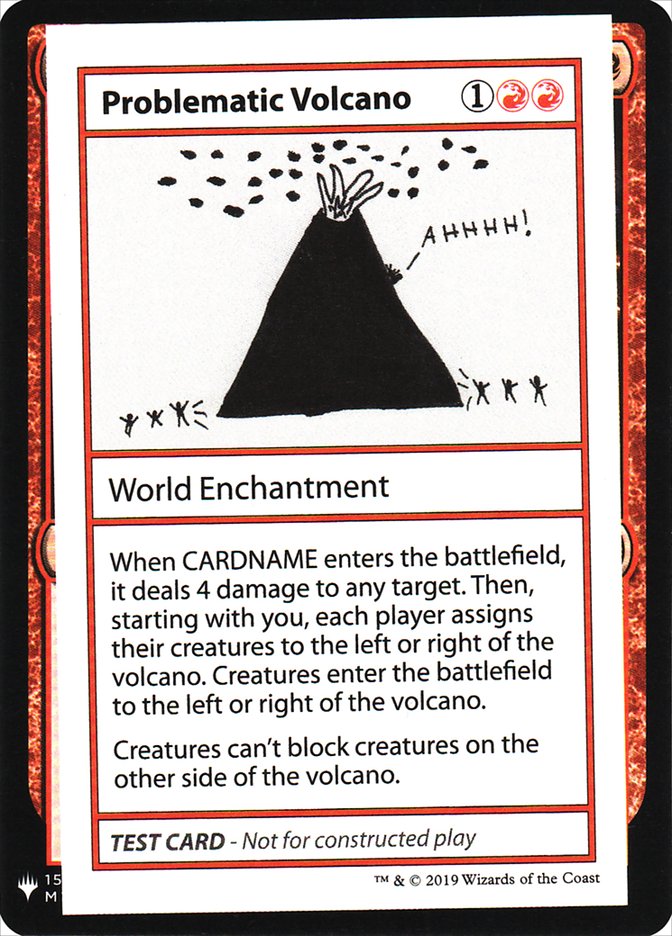 Problematic Volcano [Mystery Booster Playtest Cards] | Good Games Morley