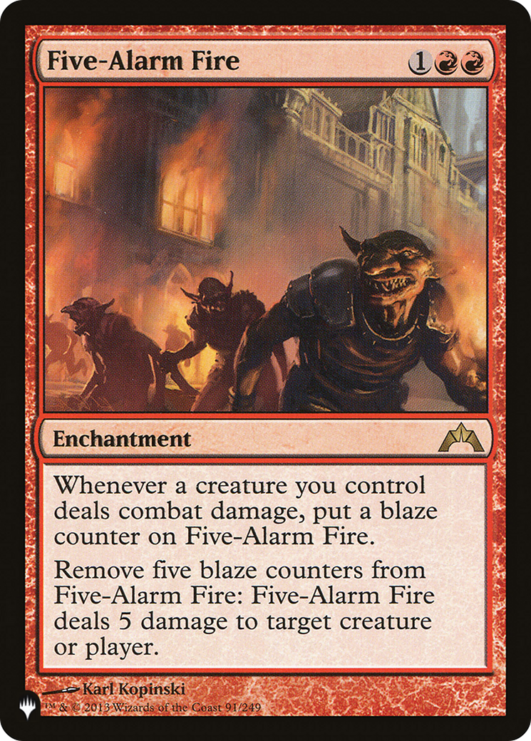 Five-Alarm Fire [The List] | Good Games Morley