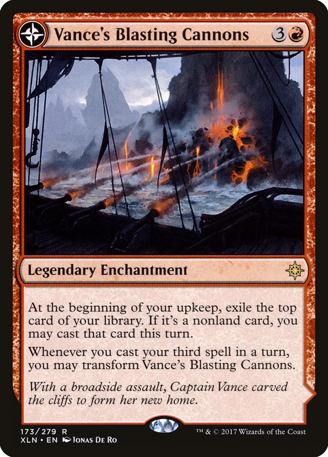 Vances Blasting Cannons 173 (Ixalan)  | Good Games Morley