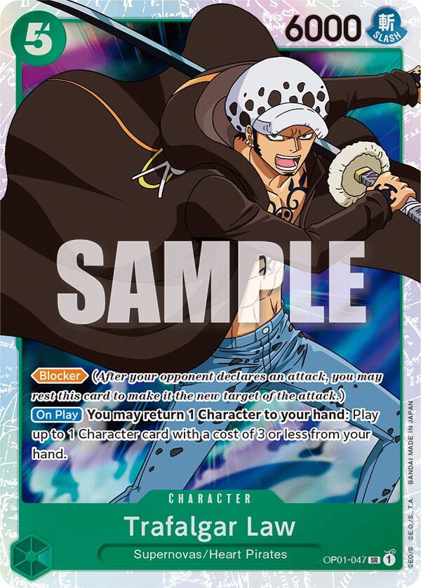 Trafalgar Law OP01-047 (Romance Dawn)  - Foil | Good Games Morley