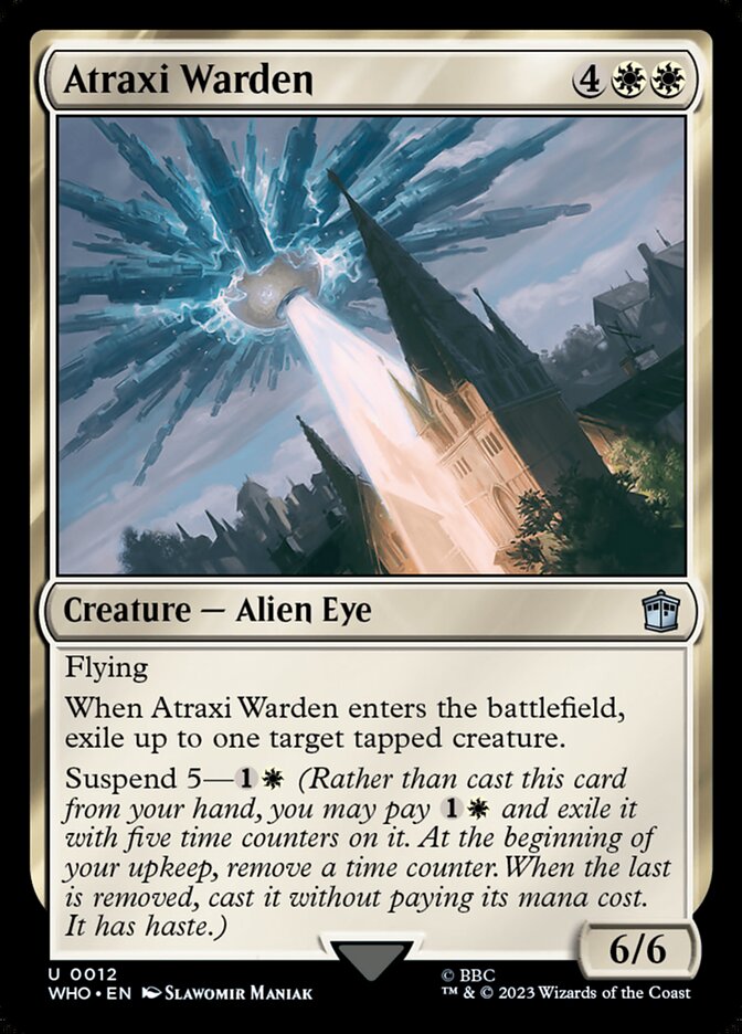 Atraxi Warden 12/331 (Universes Beyond: Doctor Who)  | Good Games Morley