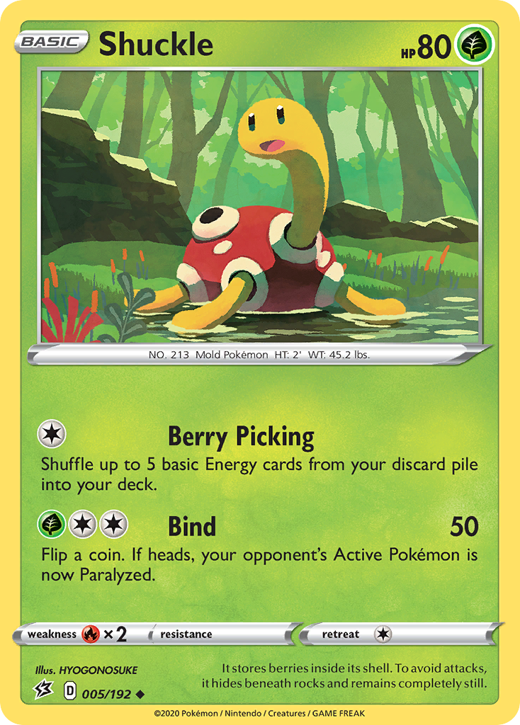Shuckle (005/192) [Sword & Shield: Rebel Clash] | Good Games Morley