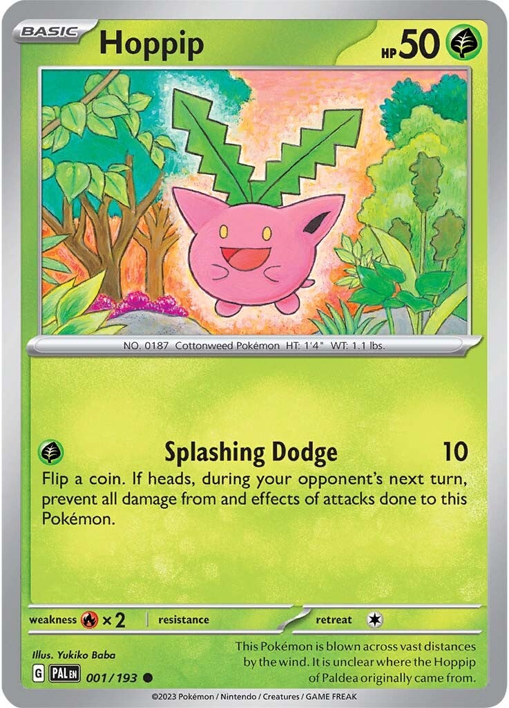 Hoppip (001/193) [Scarlet & Violet: Paldea Evolved] | Good Games Morley