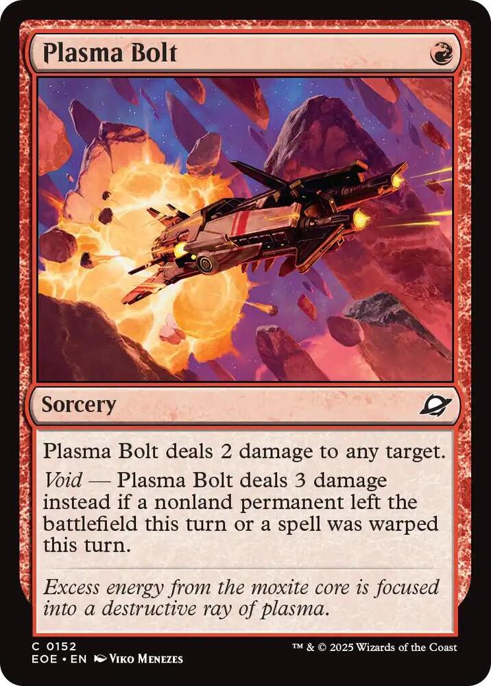 Plasma Bolt 152/276 (Edge of Eternities)  | Good Games Morley