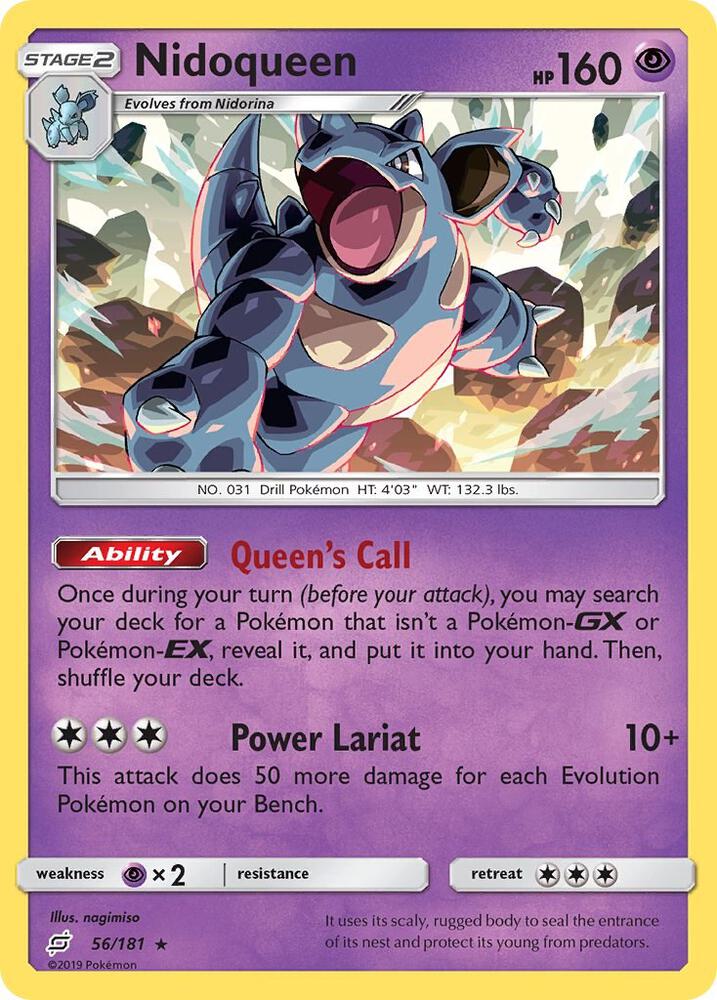 Nidoqueen 56/181 (SM - Team Up)  | Good Games Morley
