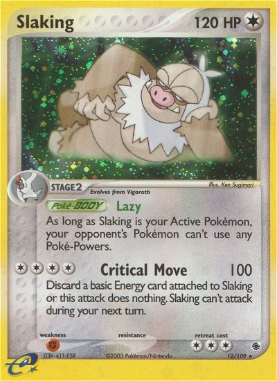 Slaking (12/109) [EX: Ruby & Sapphire] | Good Games Morley