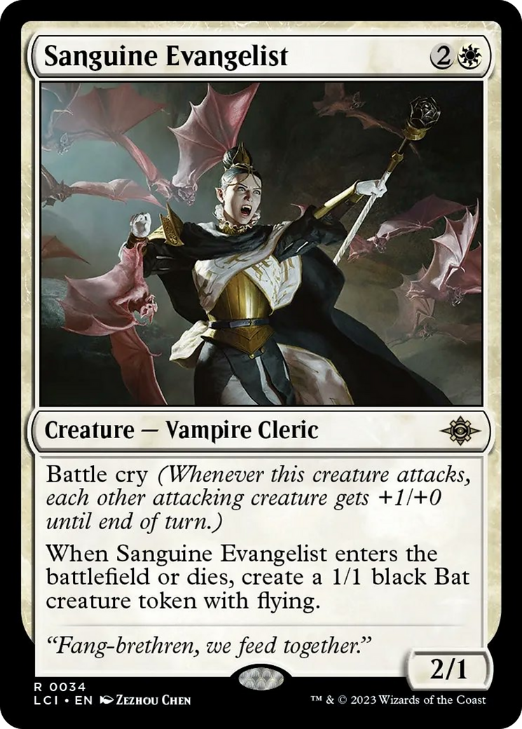 Sanguine Evangelist [The Lost Caverns of Ixalan] | Good Games Morley