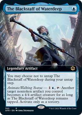 The Blackstaff of Waterdeep Extended Art 365/281 (Adventures in the Forgotten Realms)  - Foil | Good Games Morley