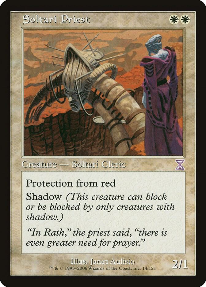 Soltari Priest 14/121 (Timeshifted)  | Good Games Morley
