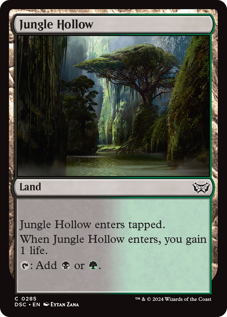 Jungle Hollow [Duskmourn: House of Horror Commander] | Good Games Morley