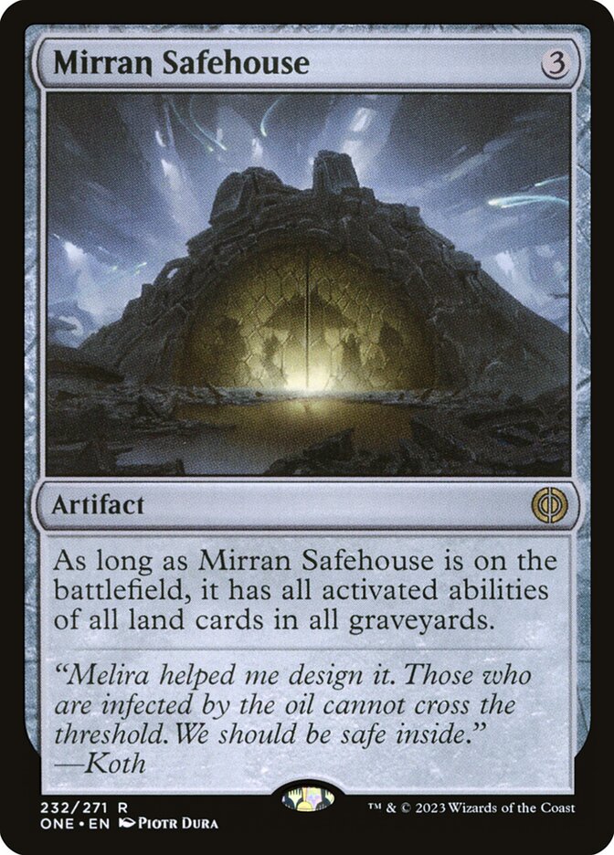 Mirran Safehouse 232 (Phyrexia: All Will Be One)  - Foil | Good Games Morley