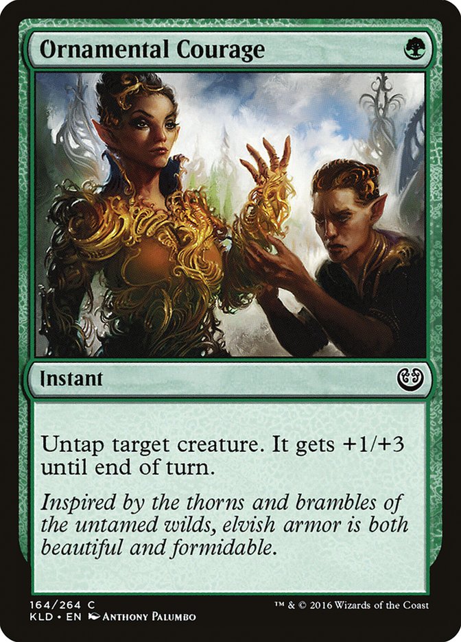 Ornamental Courage [Kaladesh] | Good Games Morley