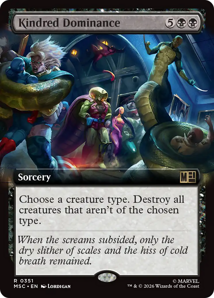 Kindred Dominance (Extended Art) [Marvel Super Heroes Commander] | Good Games Morley