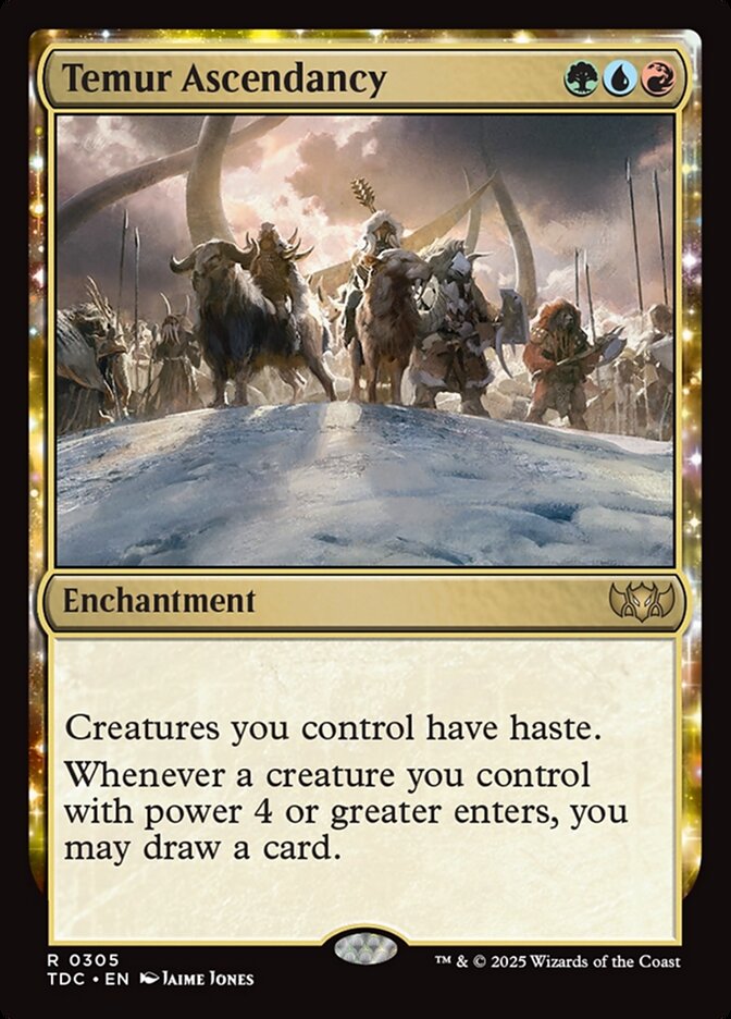 Temur Ascendancy 305 (Commander: Tarkir: Dragonstorm)  | Good Games Morley
