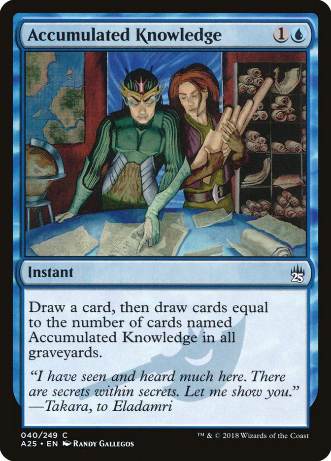 Accumulated Knowledge 40/249 (Masters 25)  | Good Games Morley