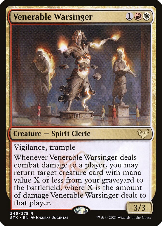 Venerable Warsinger 246 (Strixhaven: School of Mages)  | Good Games Morley