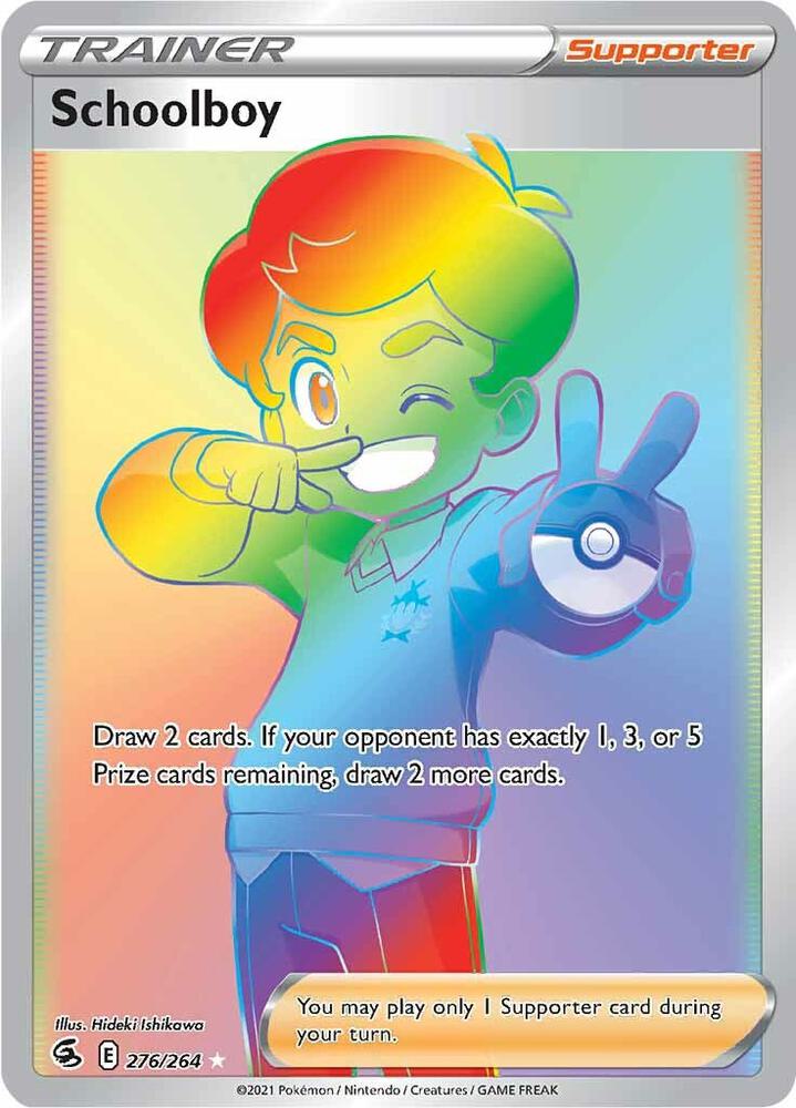 Schoolboy Secret 276/264 (SWSH08: Fusion Strike)  - Holofoil | Good Games Morley