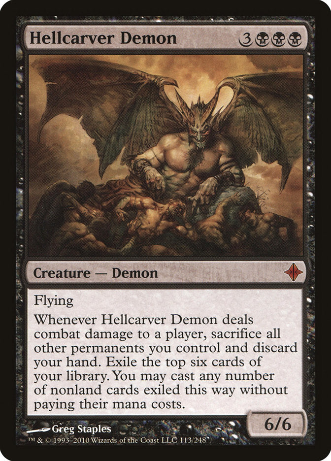 Hellcarver Demon 113/248 (Rise of the Eldrazi)  | Good Games Morley