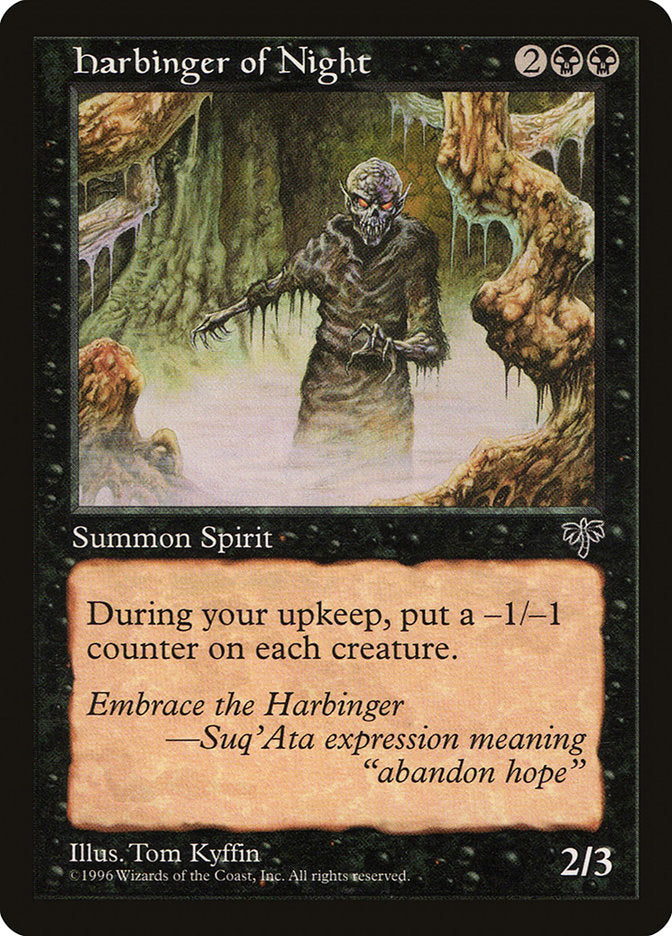 Harbinger of Night 128/350 (Mirage)  | Good Games Morley
