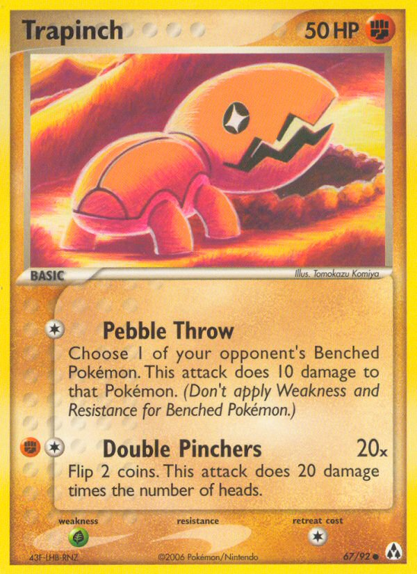 Trapinch (67/92) [EX: Legend Maker] | Good Games Morley