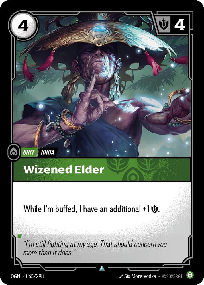 Wizened Elder 065/298 (Origins)  | Good Games Morley