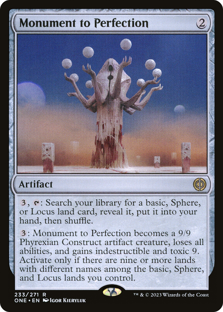 Monument to Perfection [Phyrexia: All Will Be One] | Good Games Morley