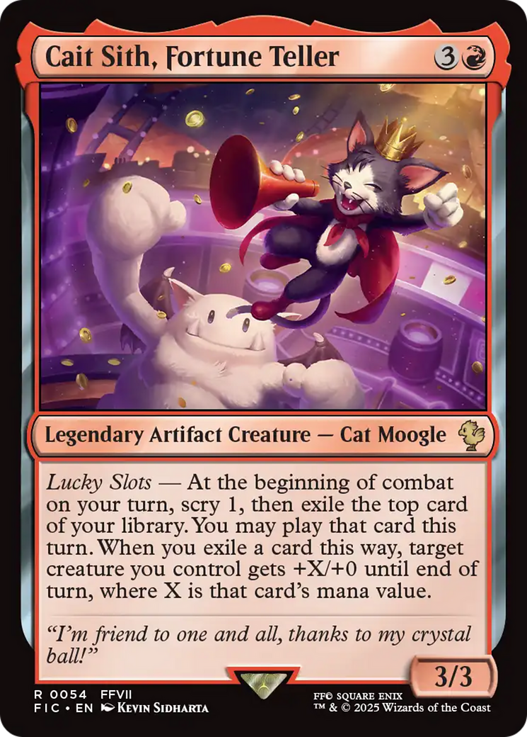 Cait Sith, Fortune Teller [FINAL FANTASY Commander] | Good Games Morley