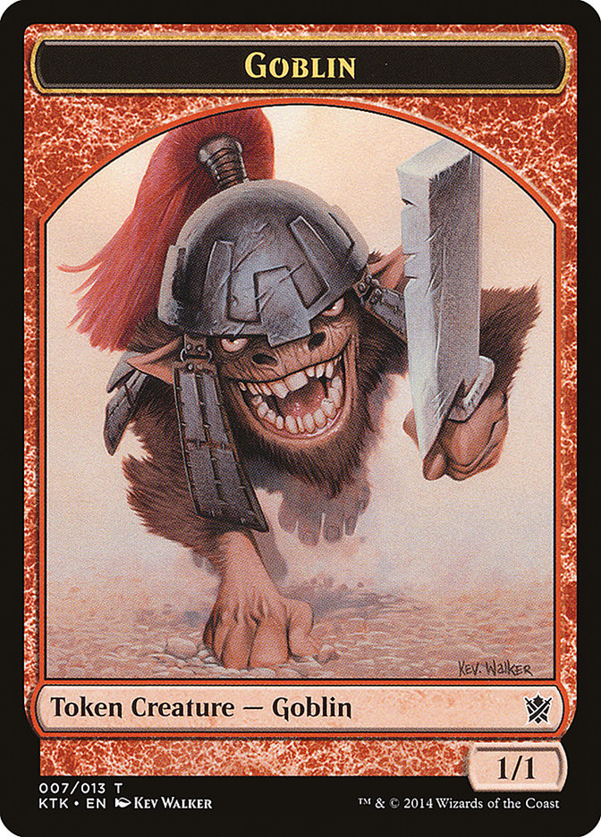 Goblin Token [Khans of Tarkir Tokens] | Good Games Morley