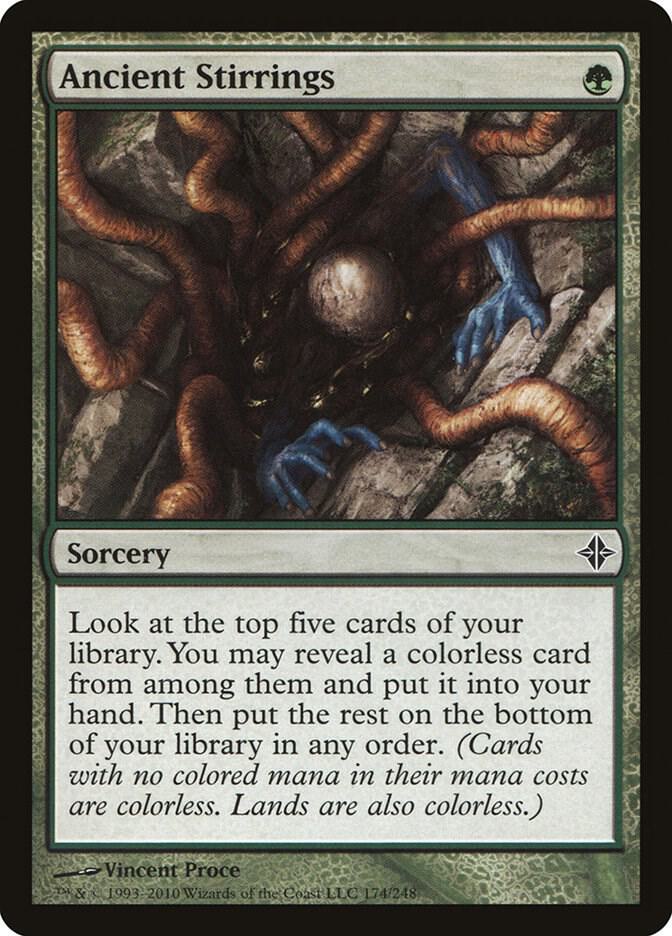 Ancient Stirrings 174/248 (Rise of the Eldrazi)  - Foil | Good Games Morley