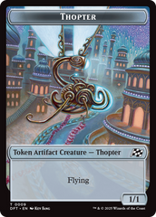 Thopter (0009) // Treasure Double-Sided Token [Aetherdrift Tokens] | Good Games Morley